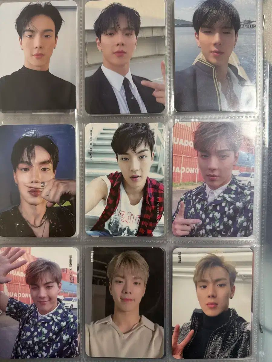 MONSTA X(モンスタエックス・モネク) ショヌ(SHOWNU) トレカ 写真