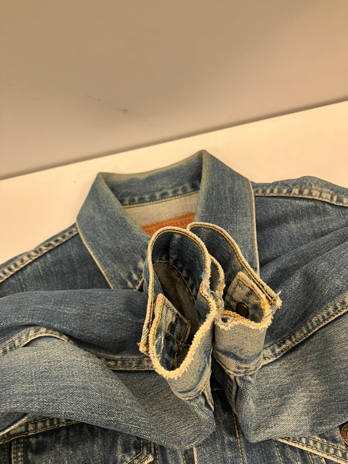 写真確認用 Levi's 71557 デニムジャケット ビッグE ヴィンテージ