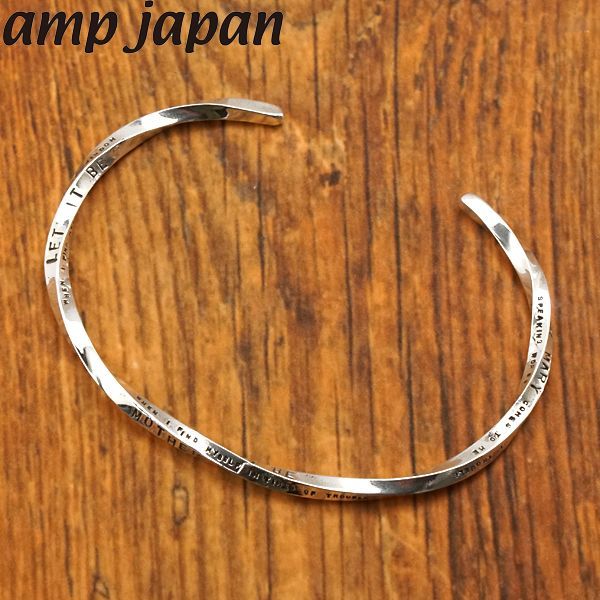 新品】amp japan アンプジャパン LET IT BE スタンプド & ツイスト 