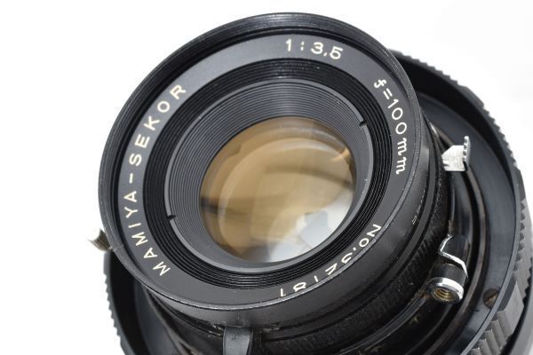 ☆美品 / 動作確認済み☆ マミヤ MAMIYA-SEKOR 100mm F3.5
