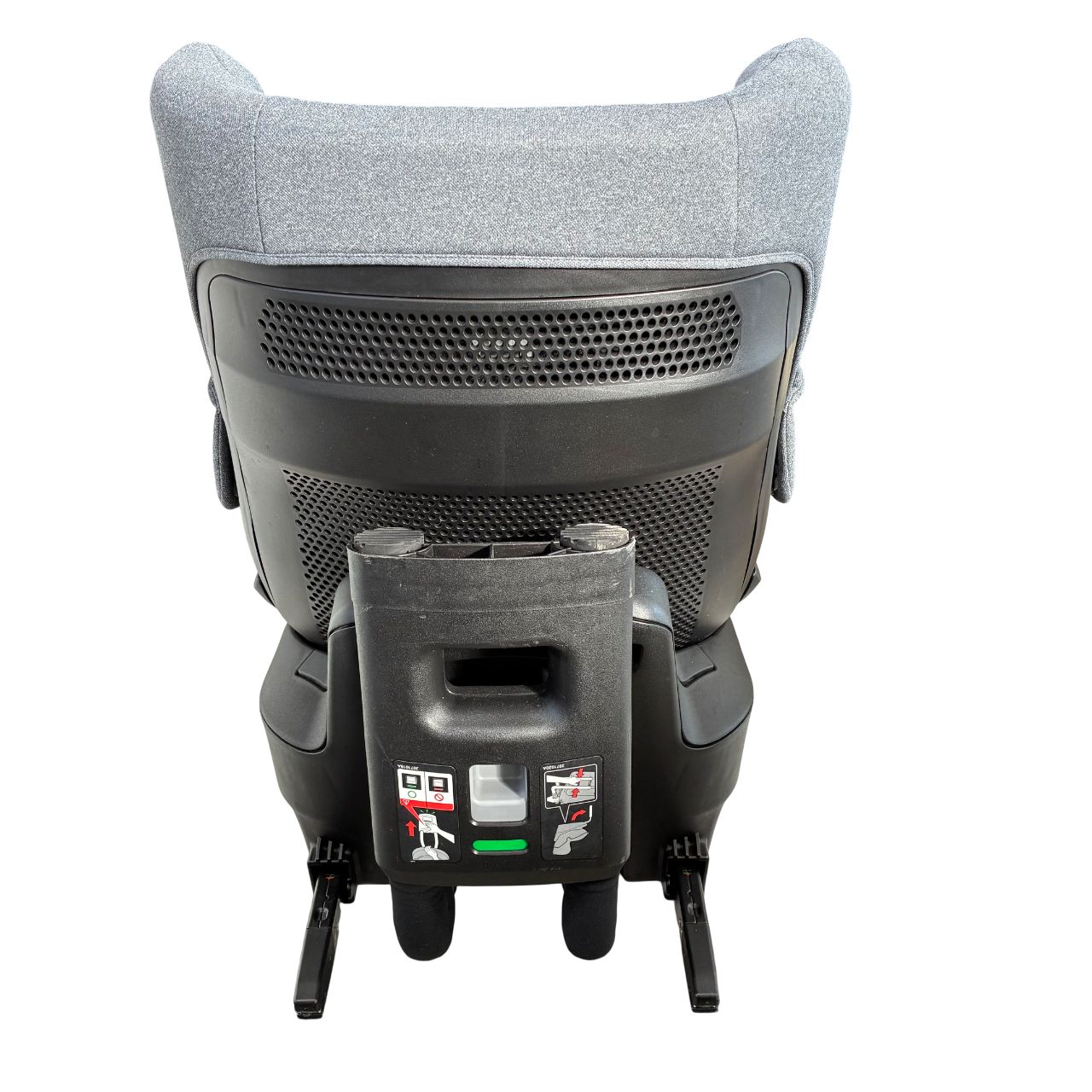 ☆エールベベ クルット5 Oui グレー ISOFIX 回転式 - メルカリ