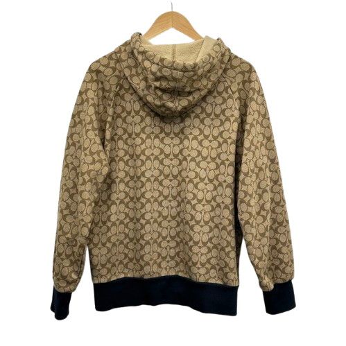 COACH コーチ シグネチャー モノグラム 総柄 フーディ ジップアップ