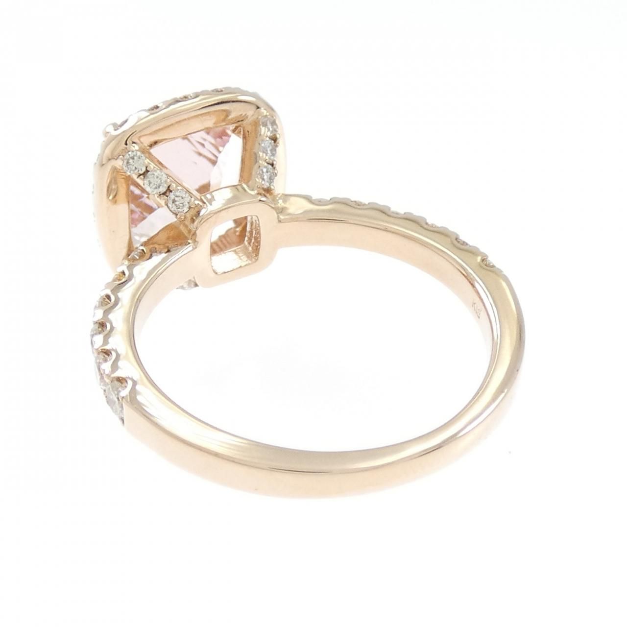K18PG モルガナイト リング 1.95CT - メルカリ