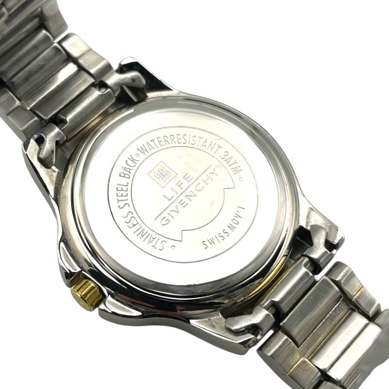 ジバンシィ GIVENCHY レディースウォッチ ホワイト SS GP クオーツ レディース 腕時計