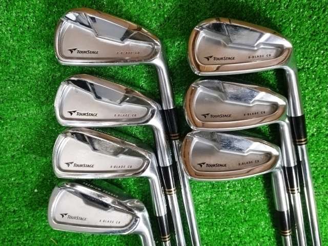 滝野□激安[095] アイアンセット ブリヂストン ツアーステージX-BLADE
