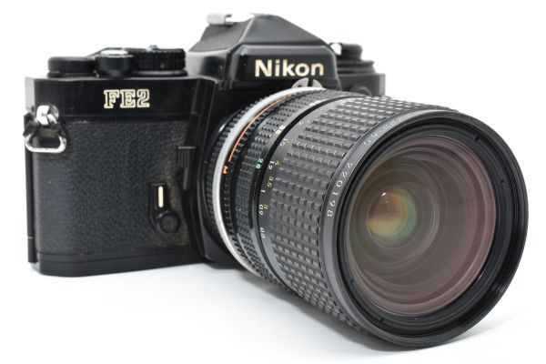 ☆ジャンク☆ Nikon ニコン FE2 ボディ + Ai-s Zoom Nikkor 28-85mm F3