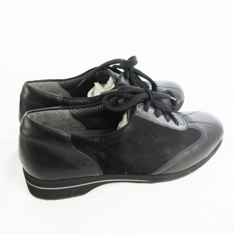 GINZA yoshinoya 銀座ヨシノヤ スニーカー シューズ 黒 ブラック