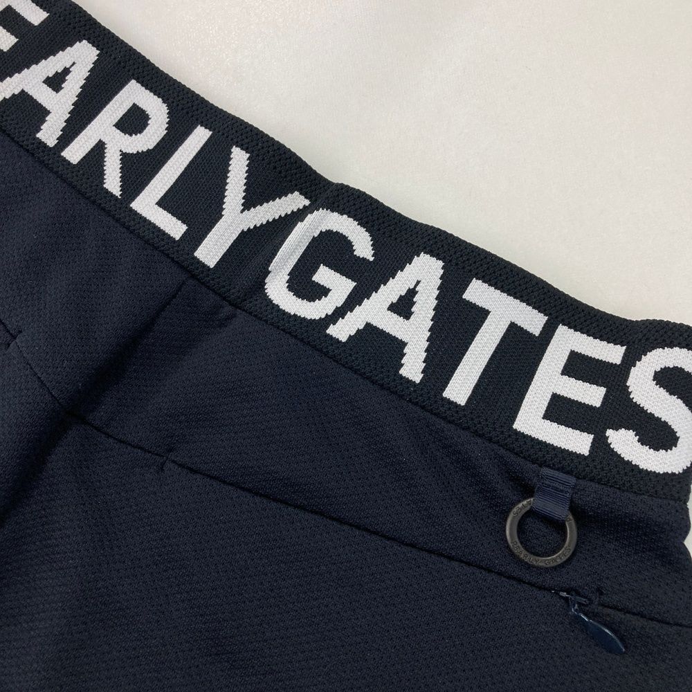 サイズ：0 PEARLY GATES パーリーゲイツ フレアスカート ネイビー系