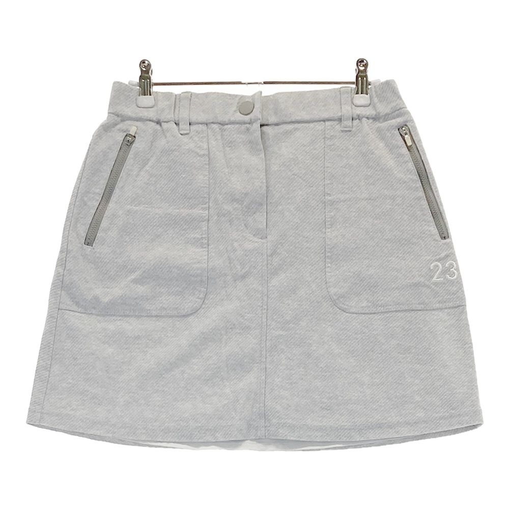 サイズ：2 23区GOLF ニジュウサンクゴルフ スカート グレー系