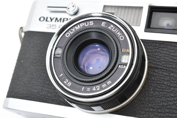 【完動品】OLYMPUS 35RC 42mm f/2.8 オリンパス ☆美品☆ オリンパス OLYMPUS 35 RC / E.ZUIKO 42mm F2.8 レンジ