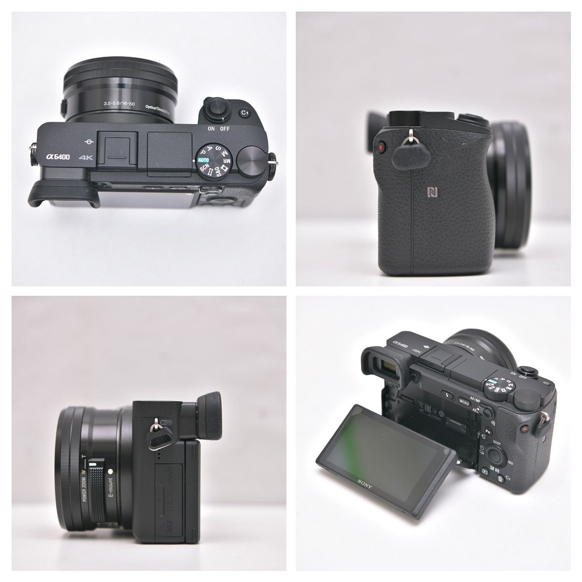 SONY ソニー α6400 WW715296 ミラーレス 一眼 SELP1650 16-50mm OSS