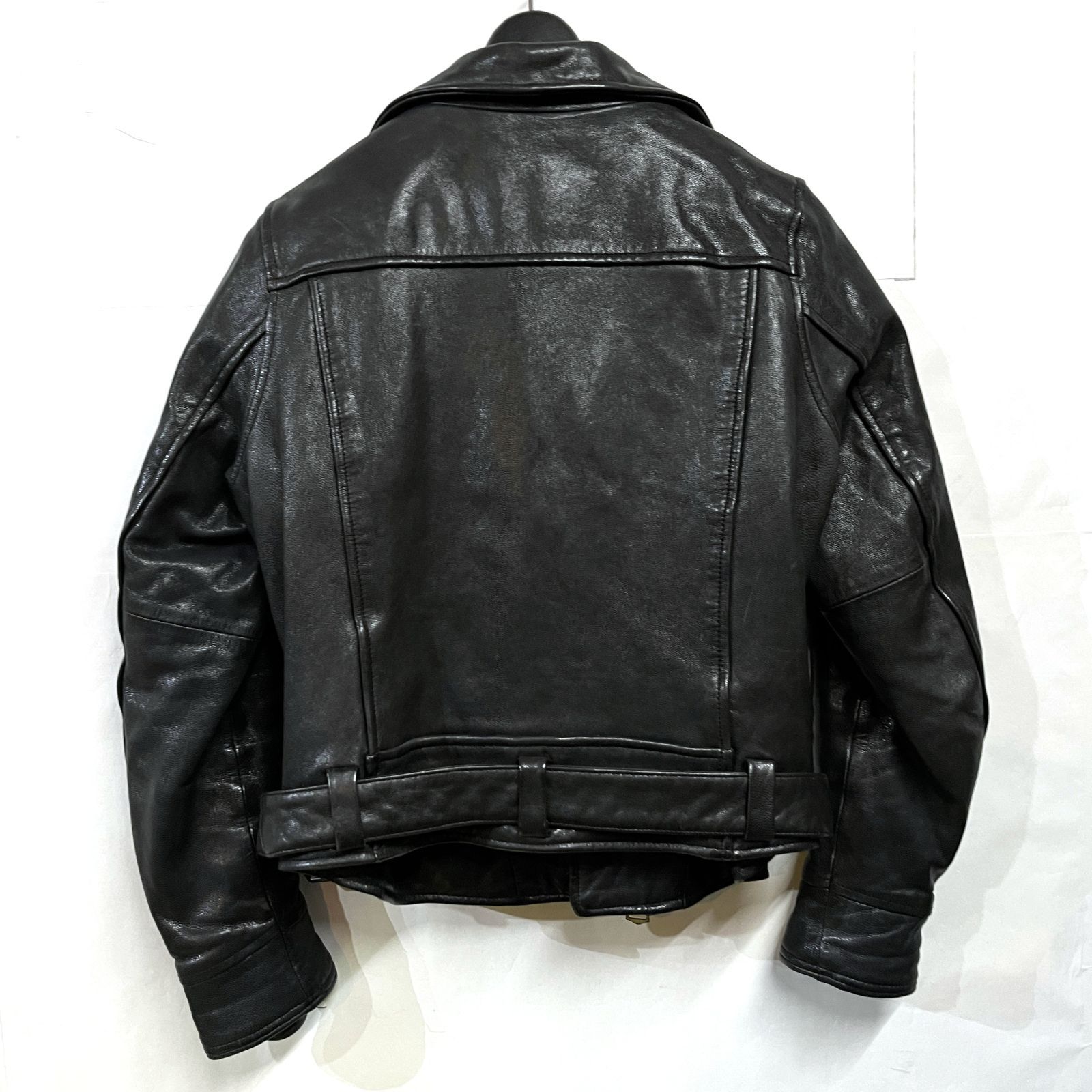 JOHNBULL｜ジョンブル 本革 ゴートスキン レザー 山羊革 ダブル