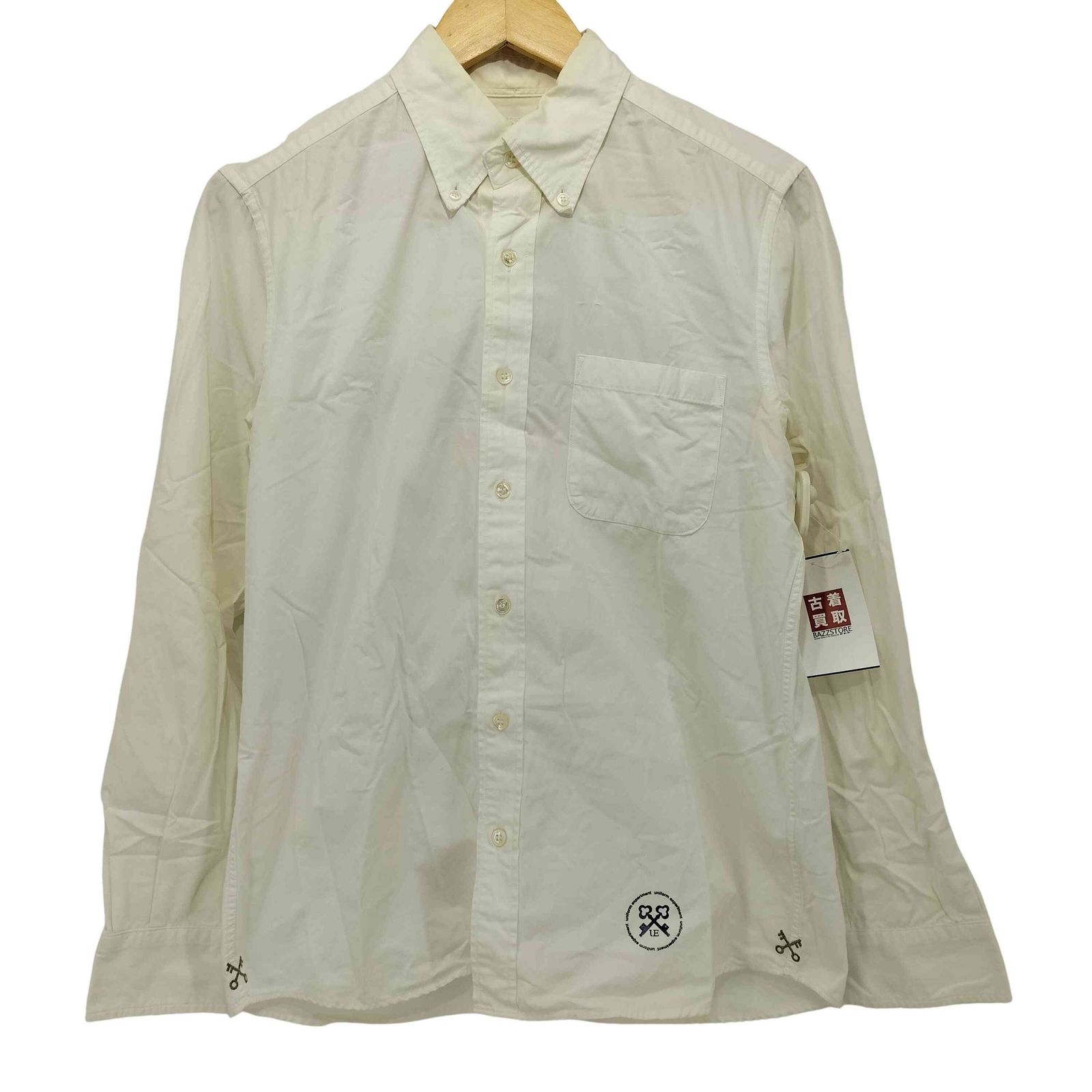 ユニフォームエクスペリメント uniform experiment 背面ロゴ刺繍