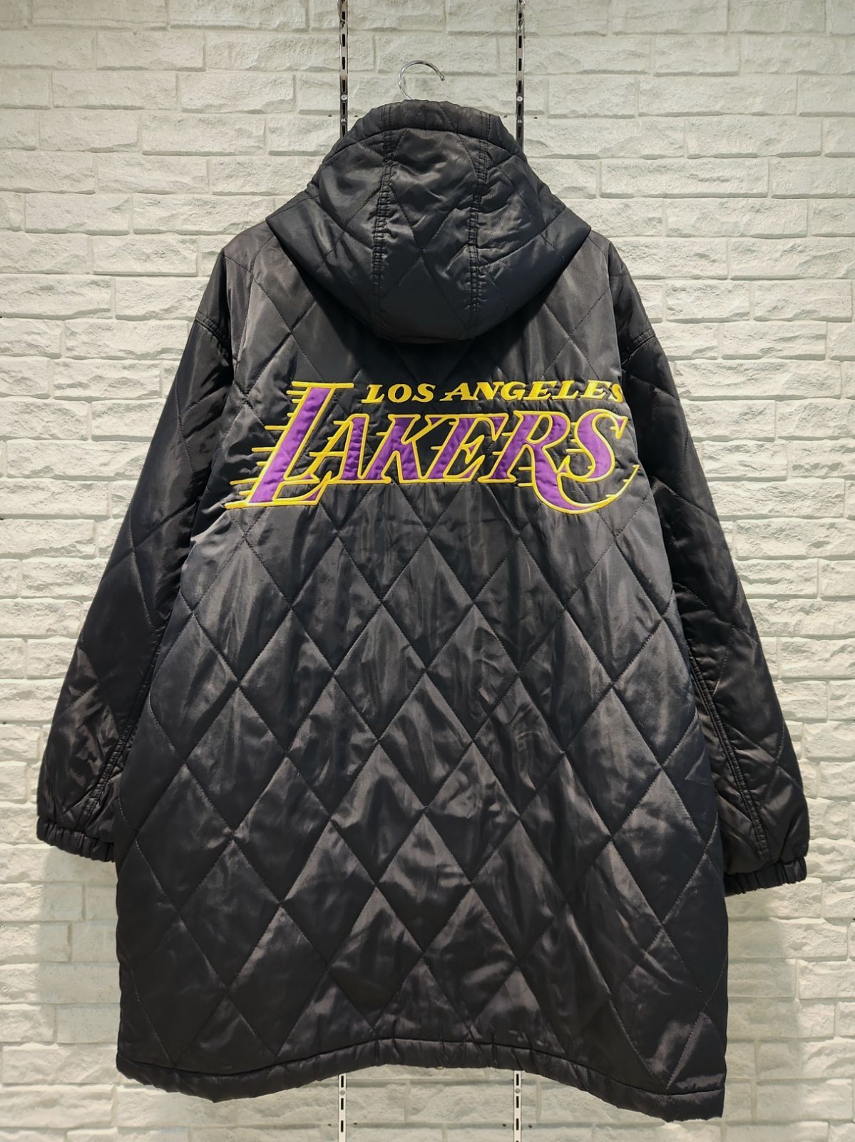 90s NBA LAKERS レイカーズ ベンチコート サイズL - メルカリ