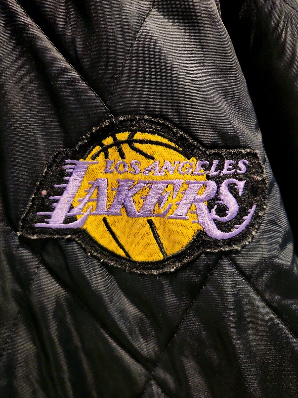 90s NBA LAKERS レイカーズ ベンチコート サイズL - メルカリ