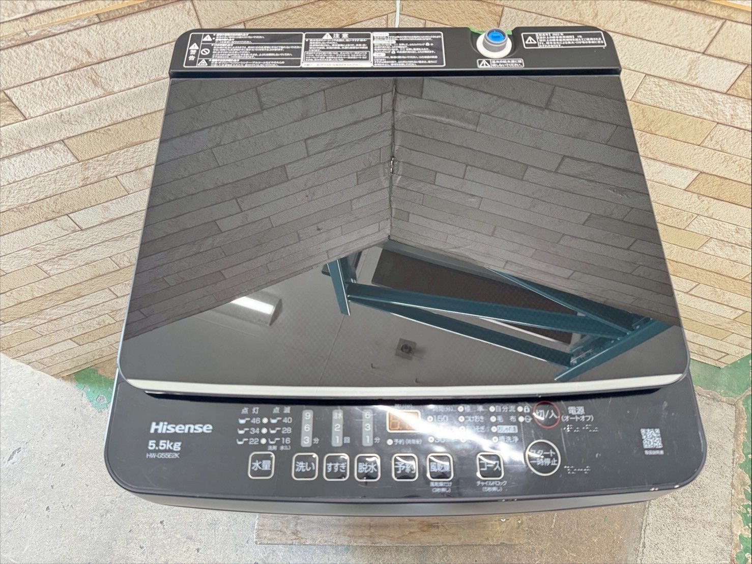 大阪送料無料☆3か月保障付き☆洗濯機☆ハイセンス☆5.5