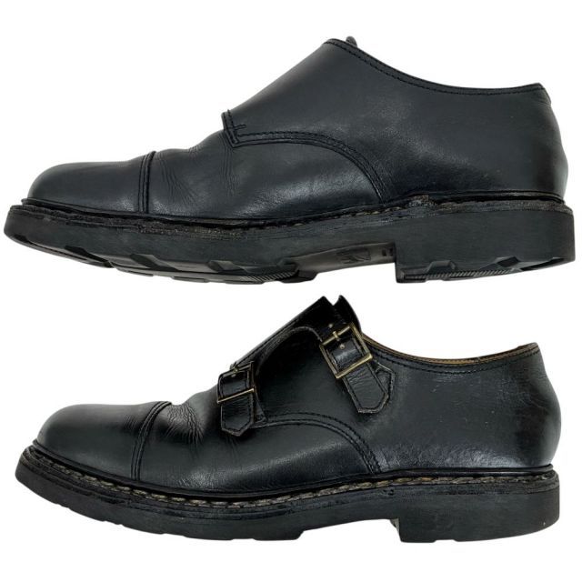 美品　Paraboot / WILLIAM ダブルモンクストラップ シューズ Paraboot パラブーツ WILLIAM ウィリアム ダブルモンク ストラップ