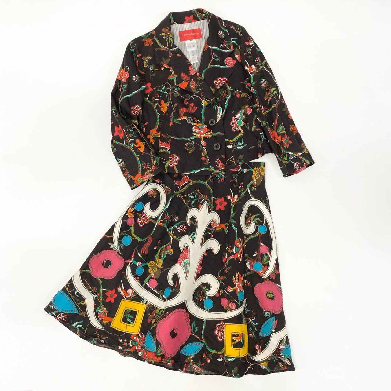 4k23 Christian Lacroix クリスチャンラクロワ セットアップスカート