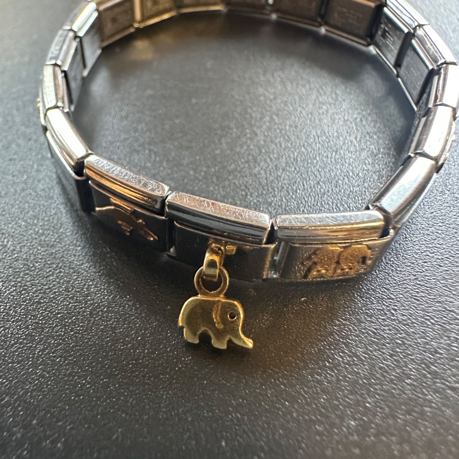 MESSAGGIO メッサジオ バングル ブレスレット シルバー ゴールド