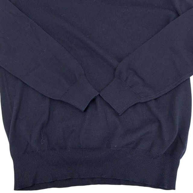 【プラダ】PRADA Vネックニット　ネイビー　サイズ50 ウールニット 8004001532029_1.jpg?v=
