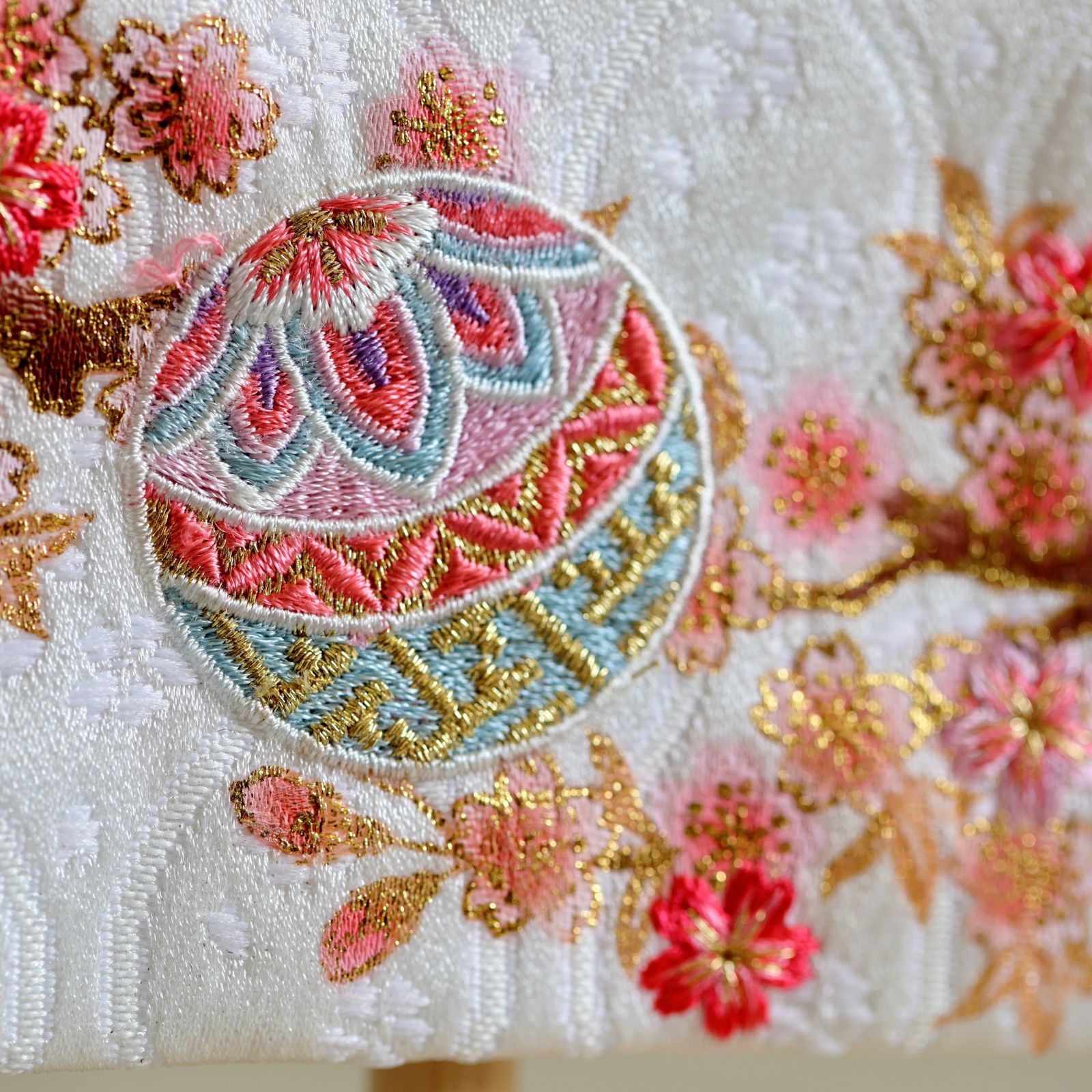 名前旗 命名書 命名書 刺繍命名書 インド刺繍 名入れ 出産祝い 初節句 