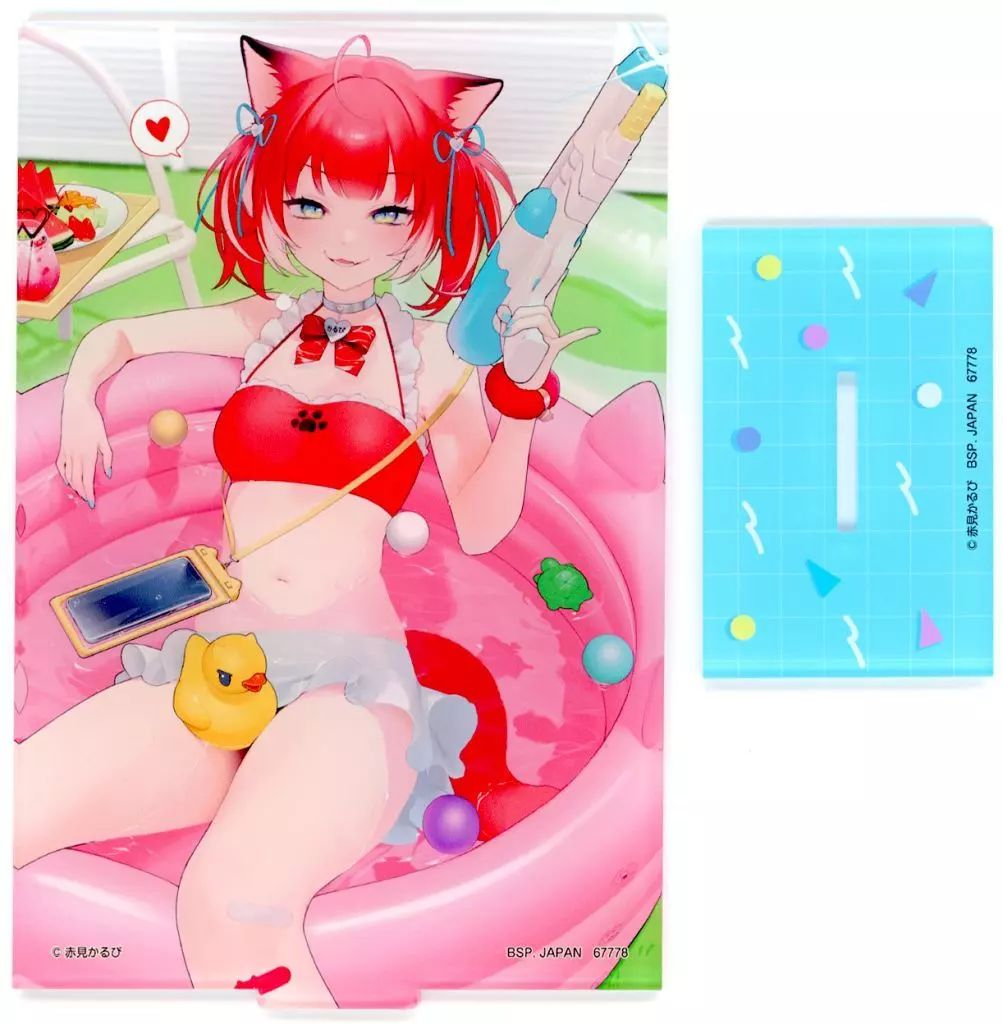 中古】アクリルスタンド・アクリルパネル 赤見かるび 『狙い撃ち