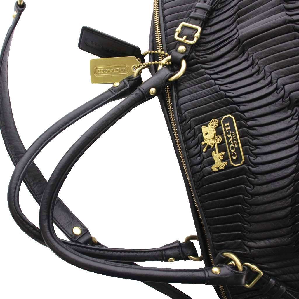 COACH コーチ/マディソンギャザーソフェア2WAYバッグ/16264/H10**/Bランク/88