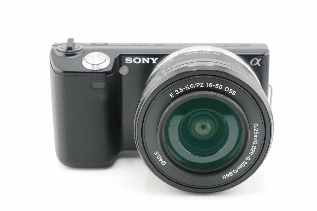 ☆極上品☆ショット数1178 回☆ソニー SONY NEX-5 ブラック+E PZ 16