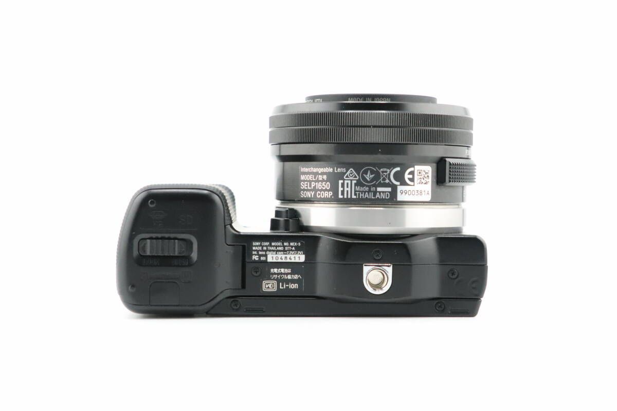 ☆極上品☆ショット数1178 回☆ソニー SONY NEX-5 ブラック+E PZ 16