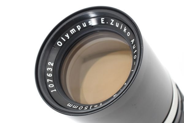 ☆実用美品☆ オリンパス E.Zuiko Auto-T 150mm F4 望遠レンズ PEN-F