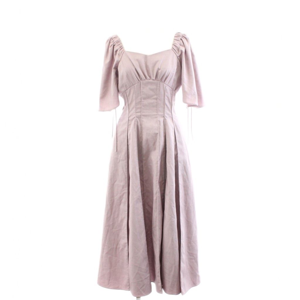 herlipto Embroidery Poplin Dress ワンピース M herlipto Embroidery