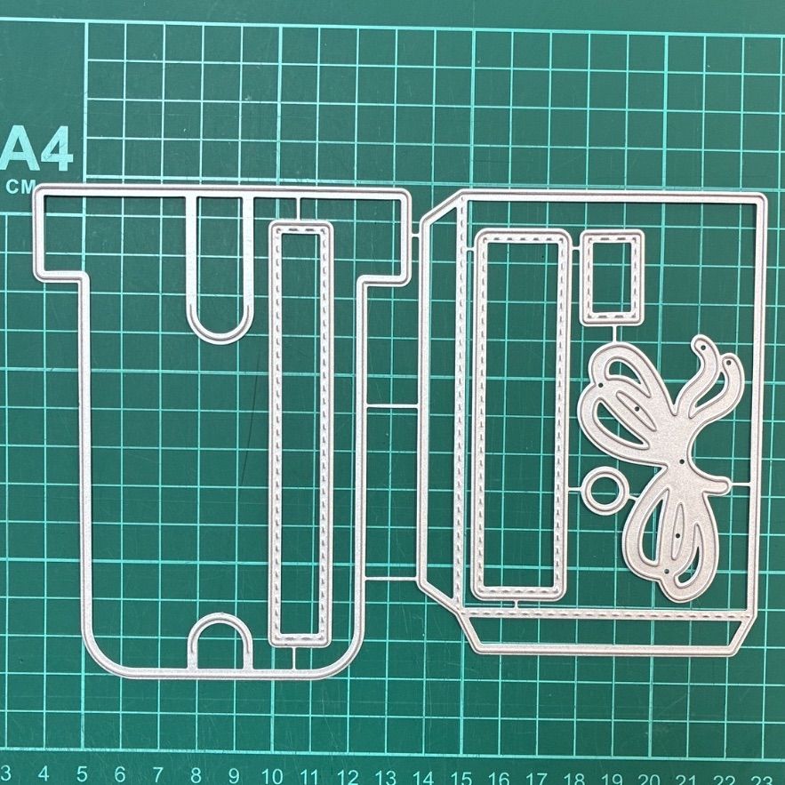 新品　ギフトカード　カッティングダイ カッティングダイ ギフトカード 3855 - メルカリ