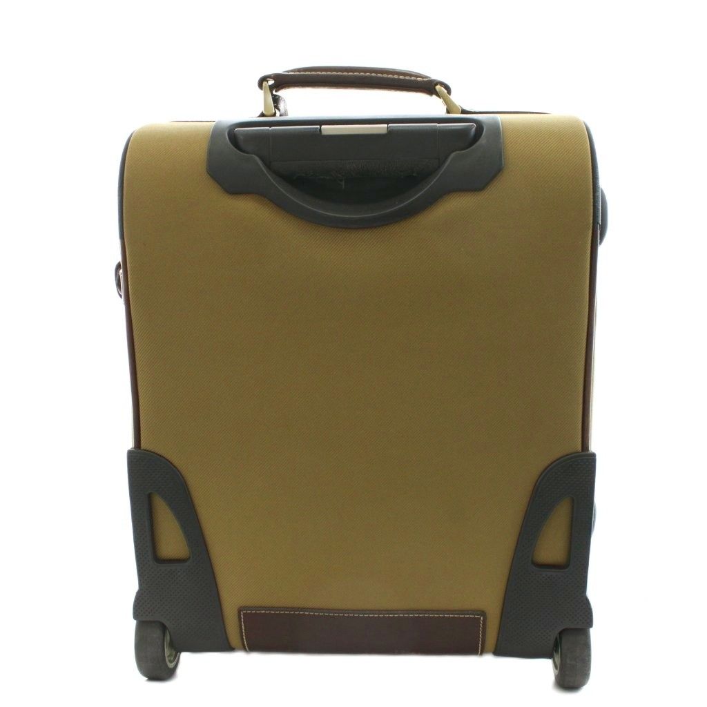 ハンティングワールド HUNTING WORLD キャリーケース キャリーバッグ スーツケース ベルトデザイン ロゴ カーキ 茶 ブラウン AN 59