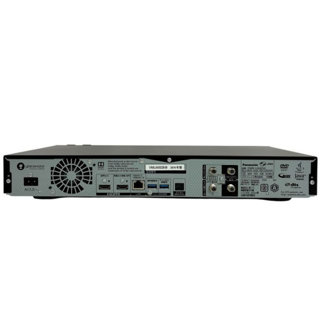パナソニック BDレコーダー DMR-UX4050 2018年製 ジャンク Panasonic