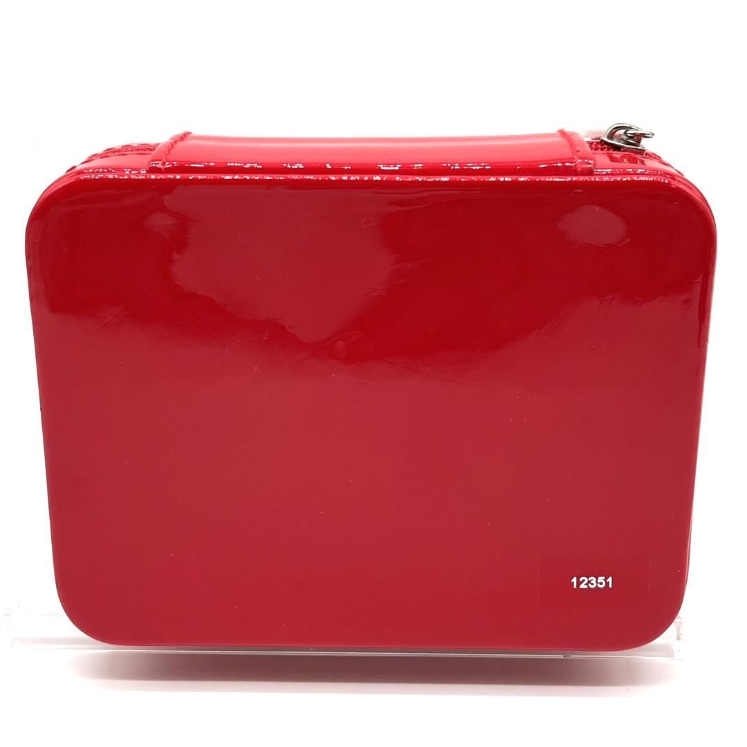 クリスチャンルブタンポーチ美品 未使用級美品】クリスチャンルブタン Christian Louboutin エナメル