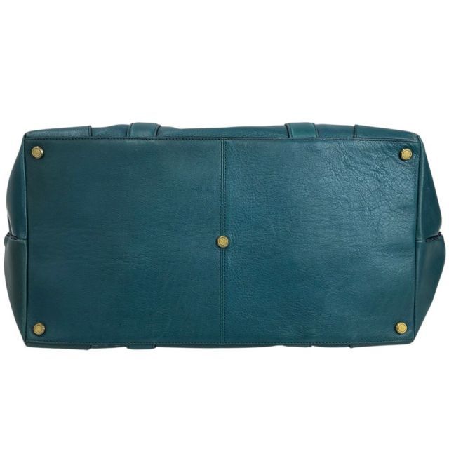 COACH レザー トートバッグ 70487 グリーン コーチ 【102061676006