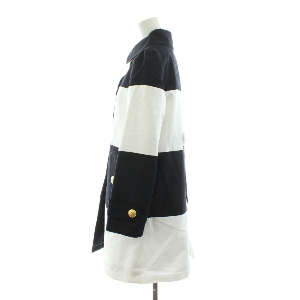 ブルーレーベルクレストブレッジ 金ボタンステンカラーコート 38