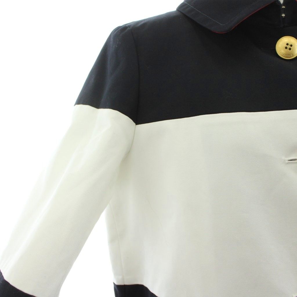 ブルーレーベルクレストブレッジ 金ボタンステンカラーコート 38