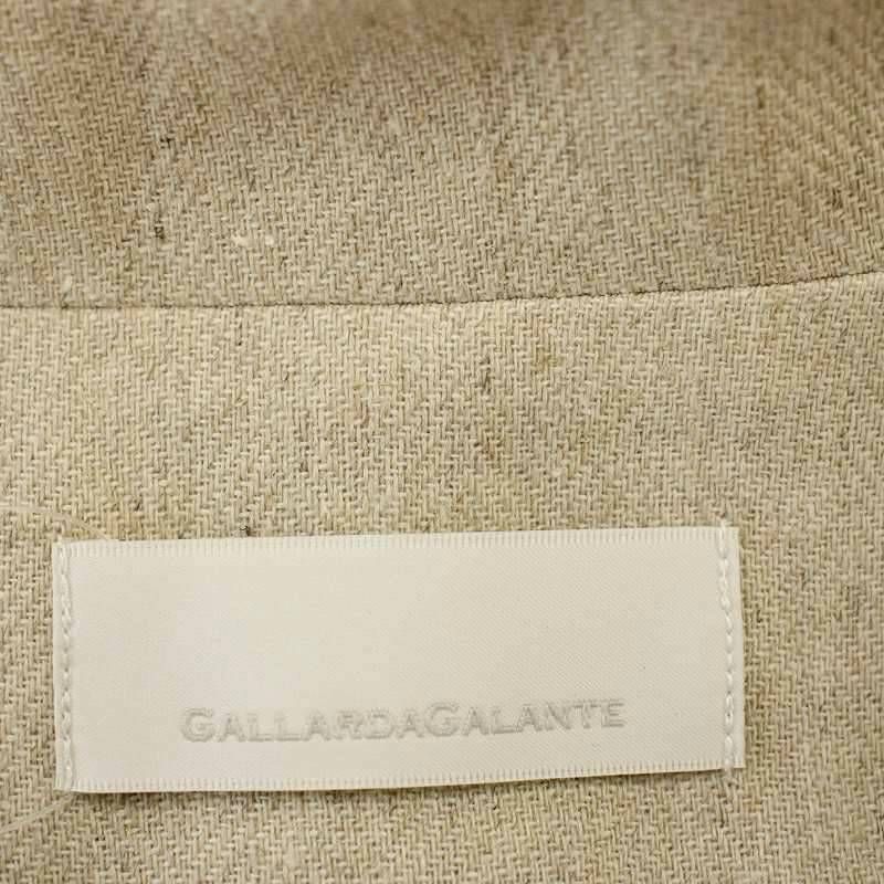 ガリャルダガランテ GALLARDAGALANTE 24SS リネンダブルベスト