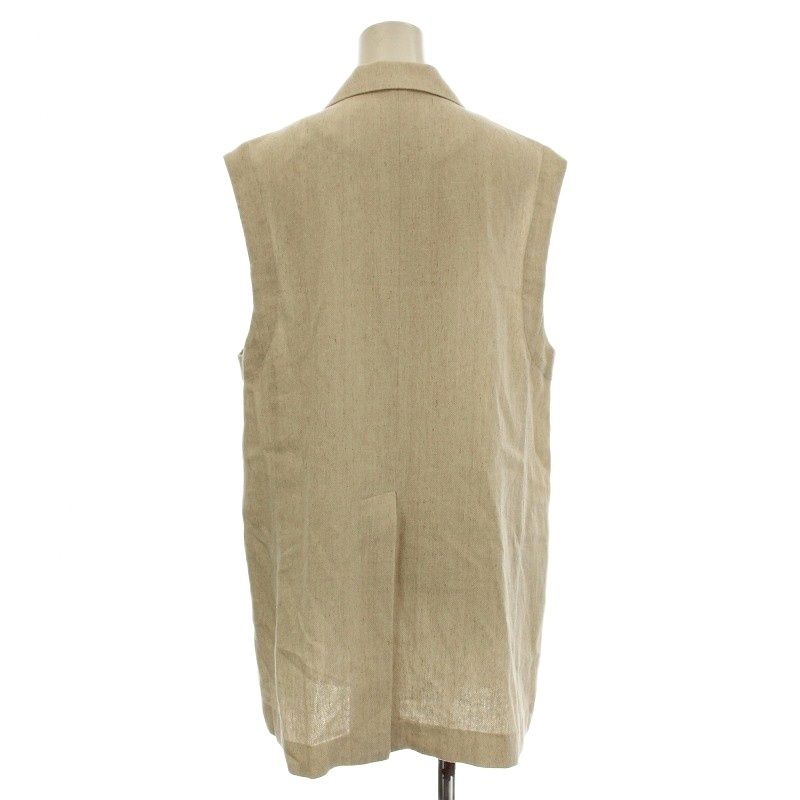 ガリャルダガランテ GALLARDAGALANTE 24SS リネンダブルベスト