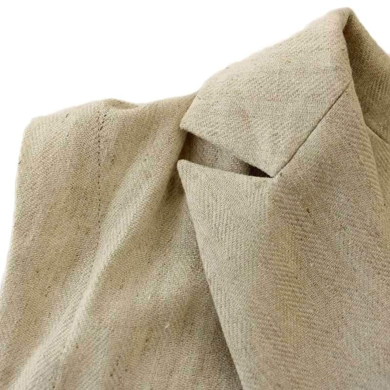 ガリャルダガランテ GALLARDAGALANTE 24SS リネンダブルベスト