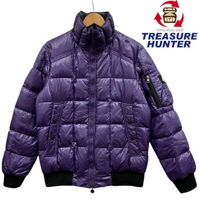 MONCLER AUBURN ダウンジャケット サイズ1 パープル モンクレール
