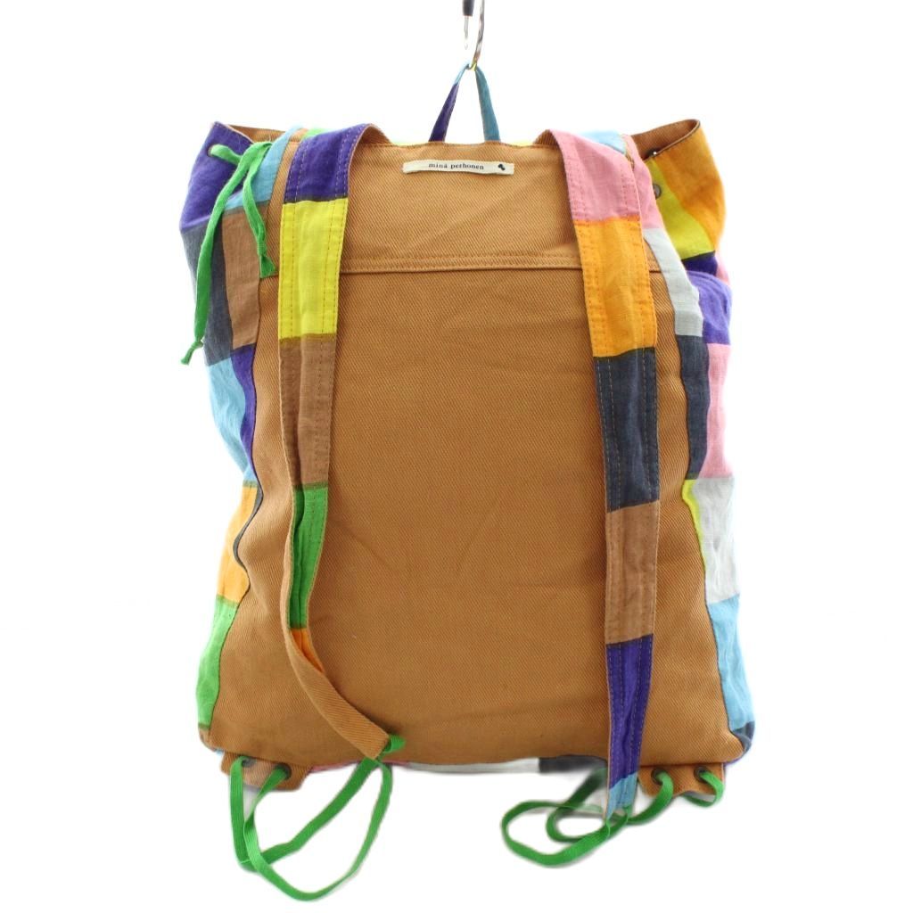 ミナペルホネン mina perhonen リュックサック デイバッグ マルチ