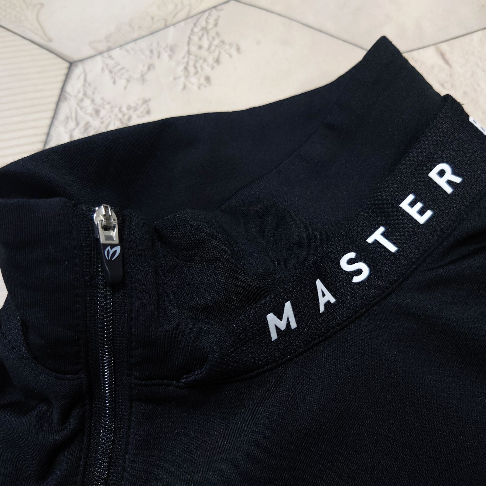 極美品 MASTER BUNNY EDITION ハーフジップ モックネック ロング
