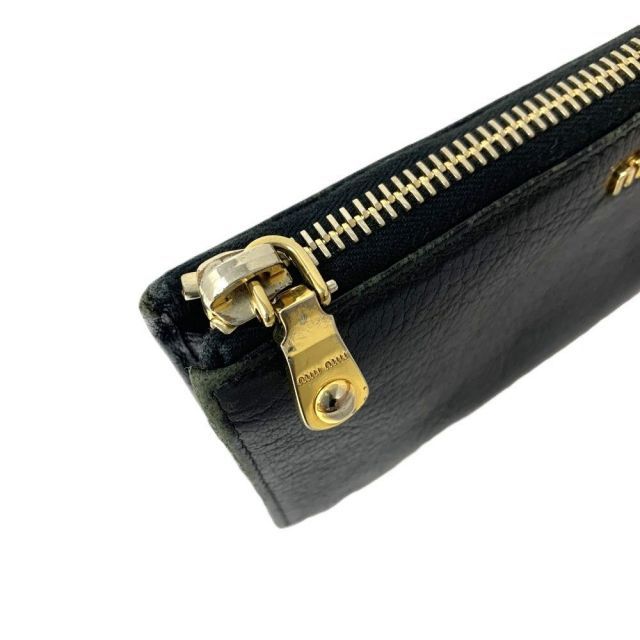 MIUMIU（ミュウミュウ） マドラス L字ファスナー長財布 5M1183 レザー