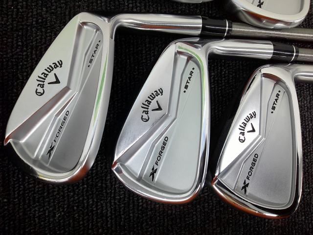 中古 アイアンセット キャロウェイ X-FORGED STAR 2024/SteelFiber
