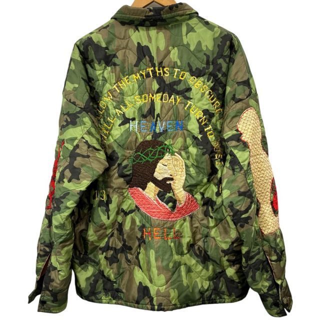 SAINT MICHAEL ベトナムジャンバー SM-A22-0000-036 サイズXL カモ