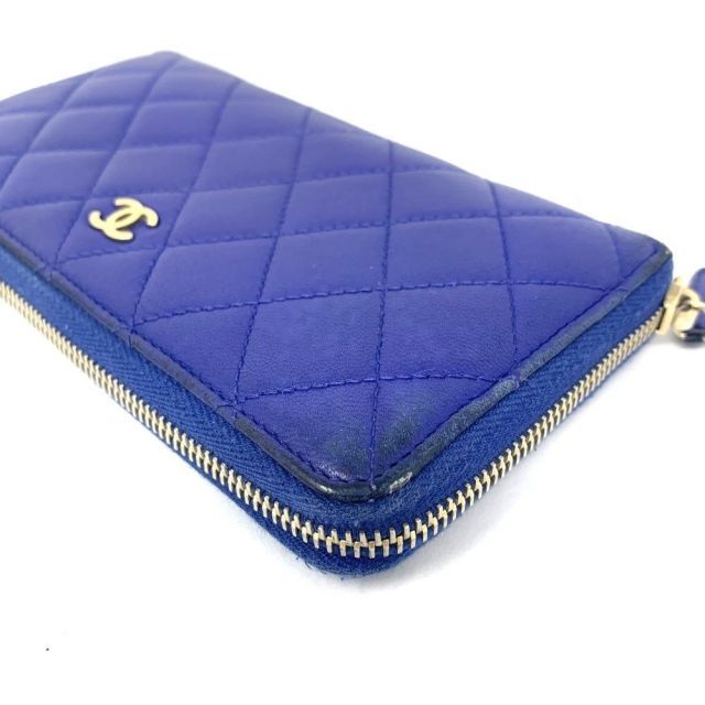 CHANEL(シャネル) マトラッセ ラウンドファスナー長財布 A50097