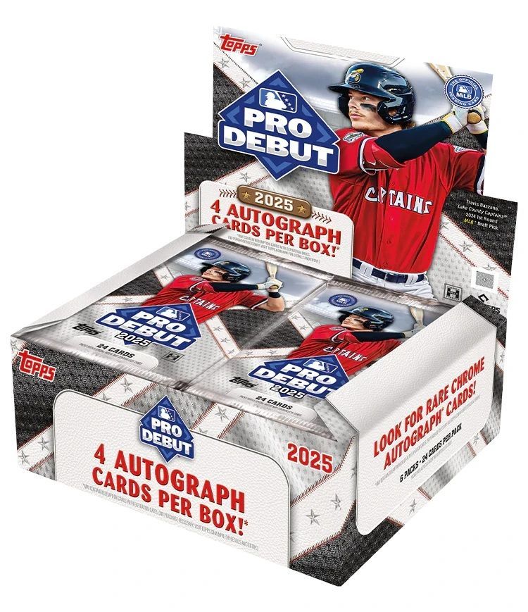 MLB 2025 TOPPS PRO DEBUT 1 BOX