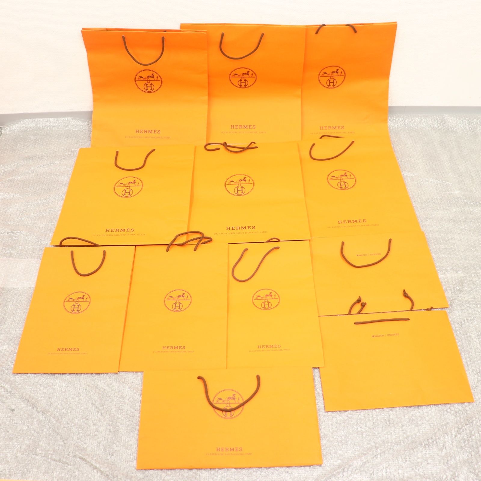 HERMES オレンジボックス 32x35x16 cm Authentic HERMES Box for Gift 11” x 9” x 3” Fits Sandals | eBay